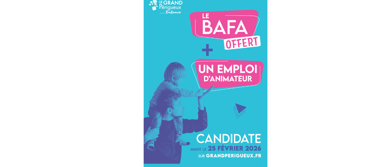 BAFA offert + un emploi d'animateur