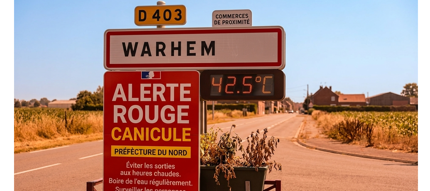 ALERTE VIGILANCE ROUGE CANICULE