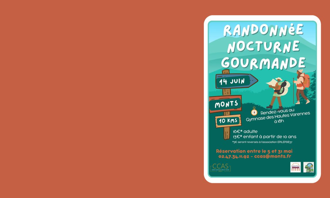 Découvrez Monts autrement et marchez pour une bonne cause