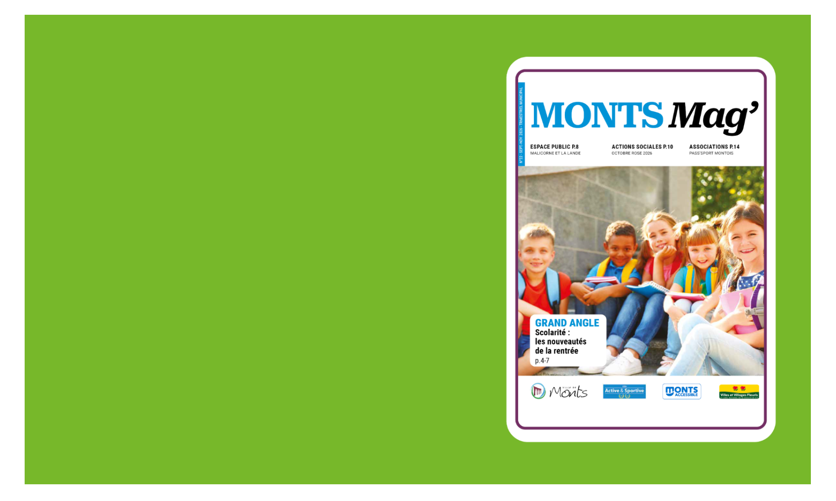 Nouveau : votre magazine d’information municipale évolue