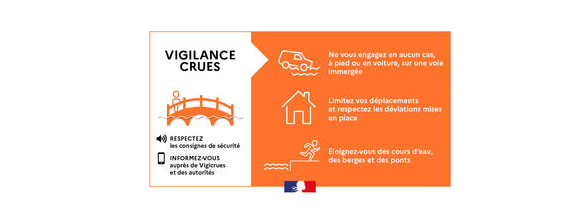 VIGICRUE VIGILANCE ORANGE