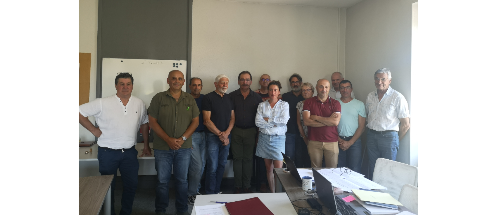 Installation du comité syndical