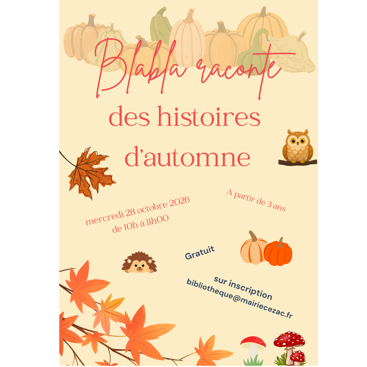 Blabla raconte