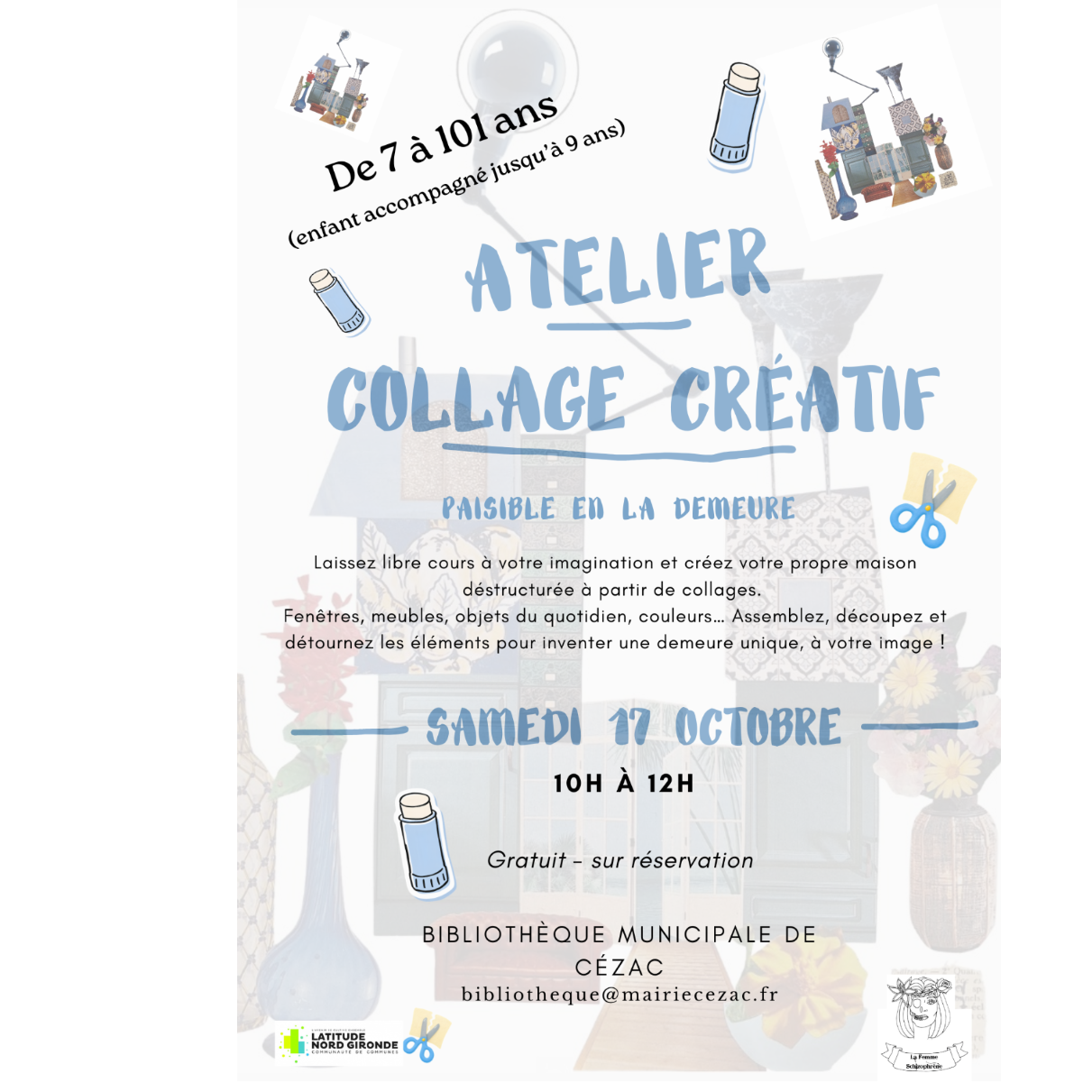 Atelier collage créatif