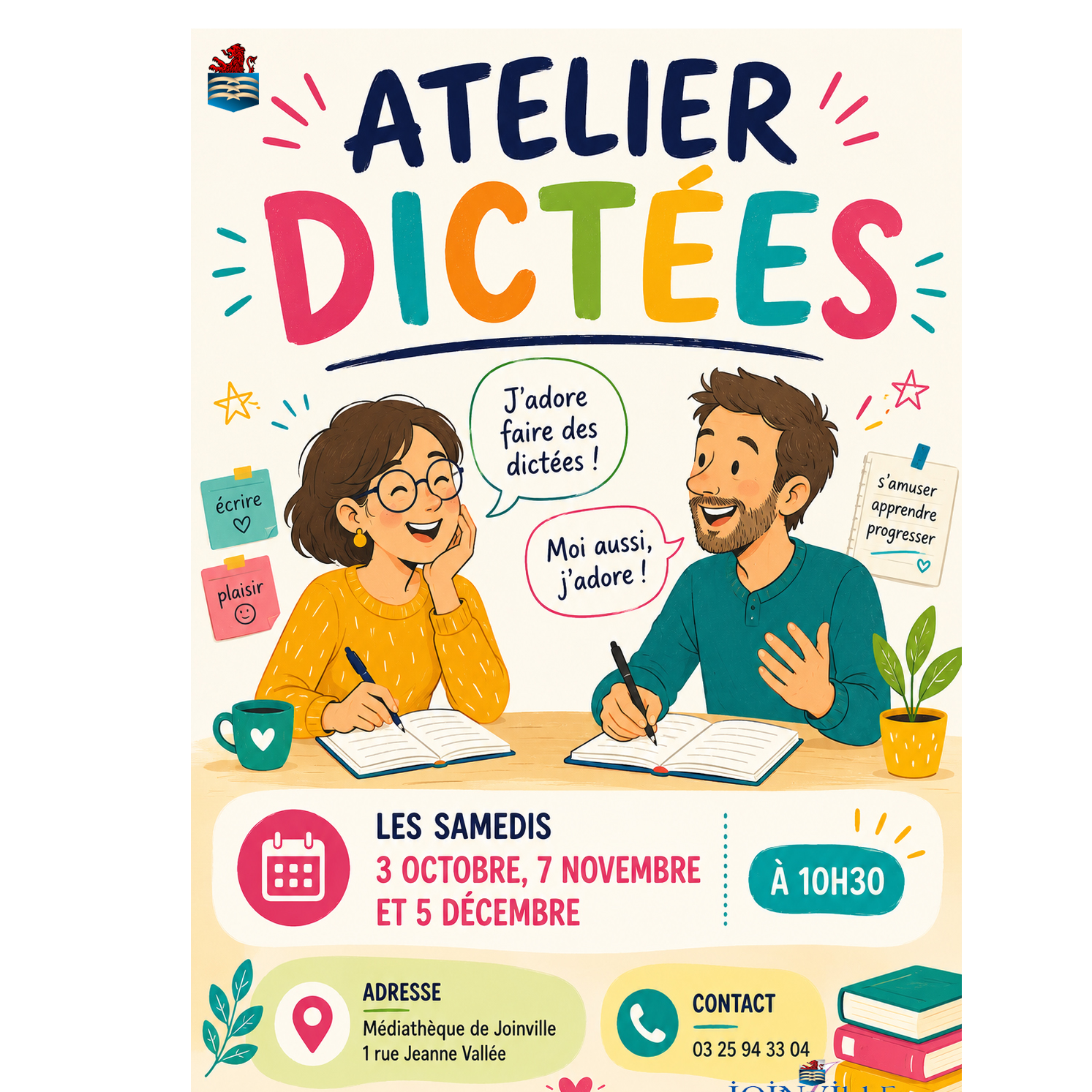 DICTÉE pour ados et adultes