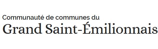 CDC du Grand Saint-Emilionnais sur fond blanc